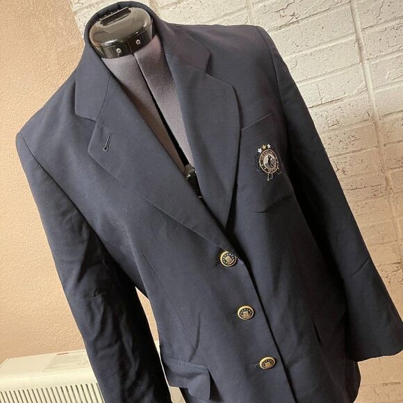 Weekend by Basler Blue Blazer Plus size 14 - Picture 1 of 13